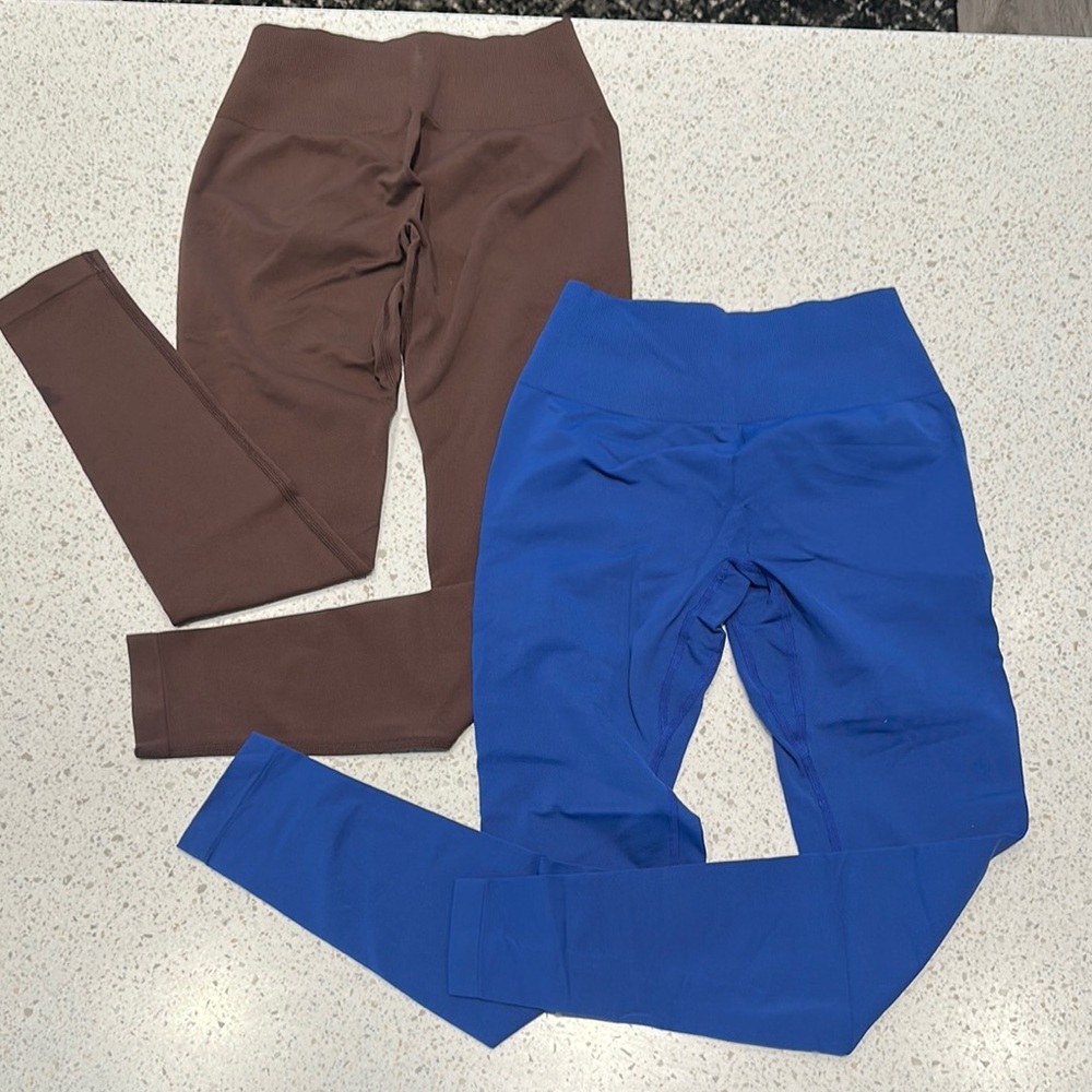 Two Pairs Aurola Seemless Leggings